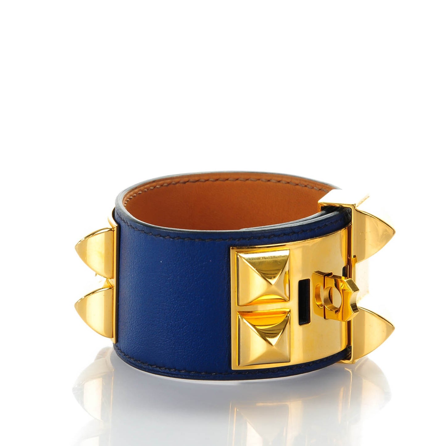Swift Collier de Chien CDC Bracelet L Bleu Saphir