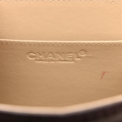 Chanel Lambskin Vertical Quilt Small Accordion Flap Brown 6 of 11