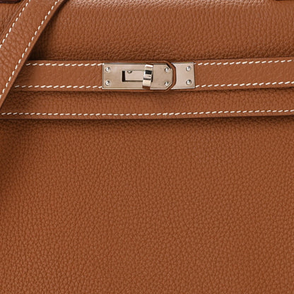 Hermes Togo Kelly Retourne 25 Gold 8 of 11