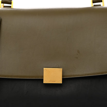 Celine Small Tri-color Trapeze Olive 7 of 21