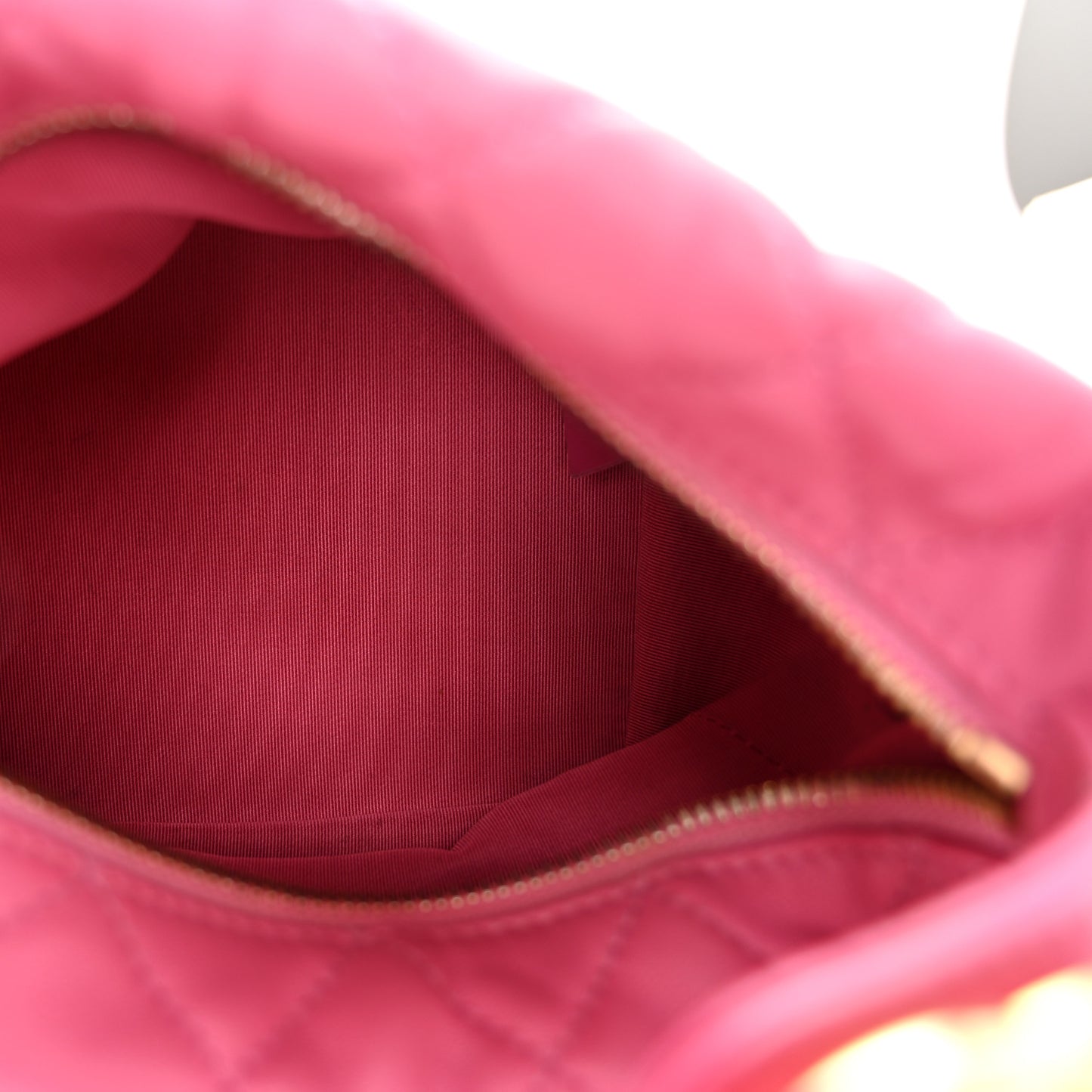 Lambskin Quilted Small Perfect Meeting Hobo Pink