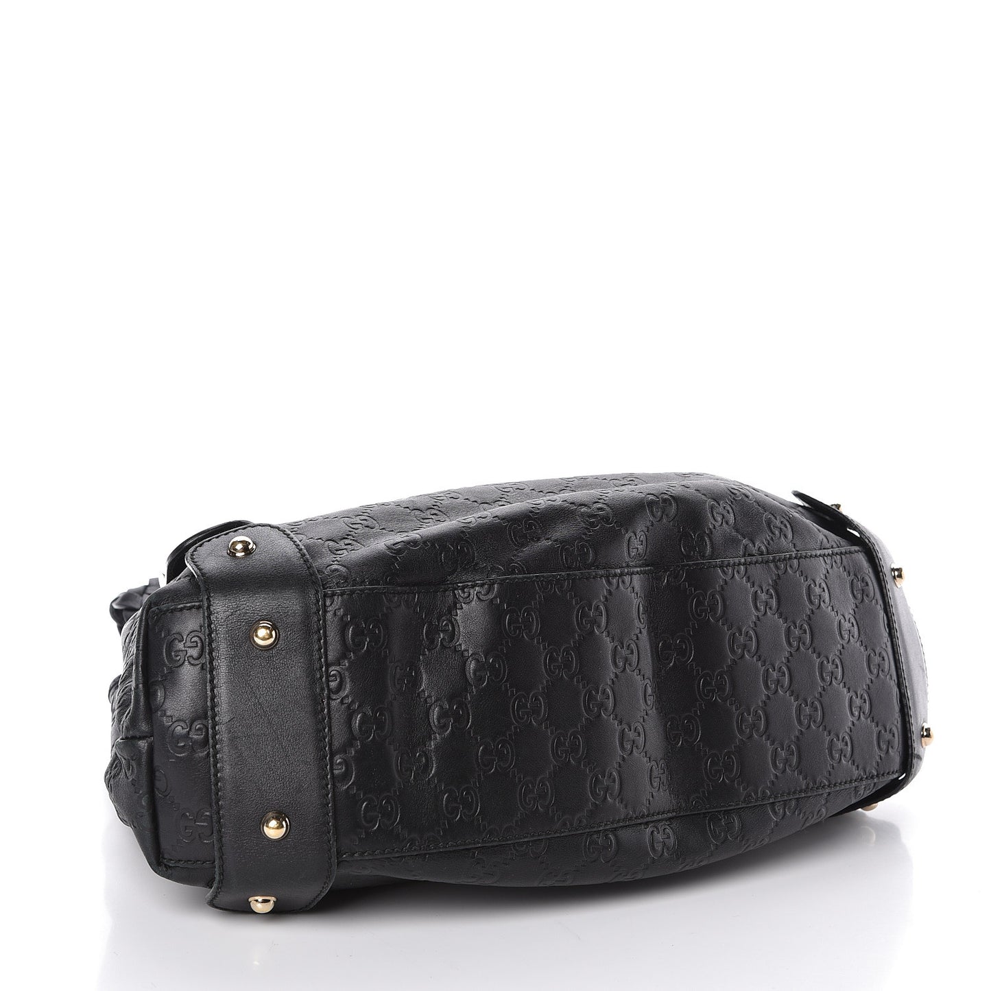 Guccissima Small Pelham Shoulder Bag Black