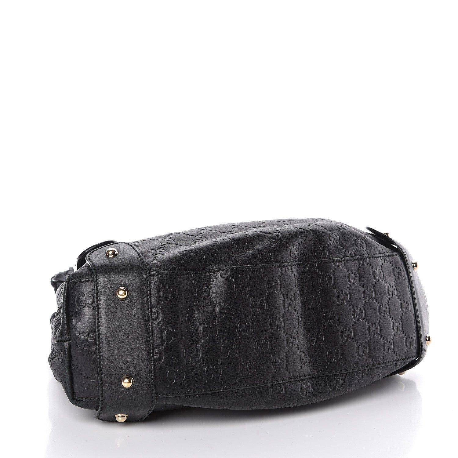 Gucci Guccissima Small Pelham Shoulder Bag Black 4 of 11