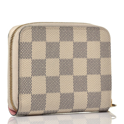 Louis Vuitton Damier Azur 2018 Christmas Animation Zippy Coin Purse 3 of 7
