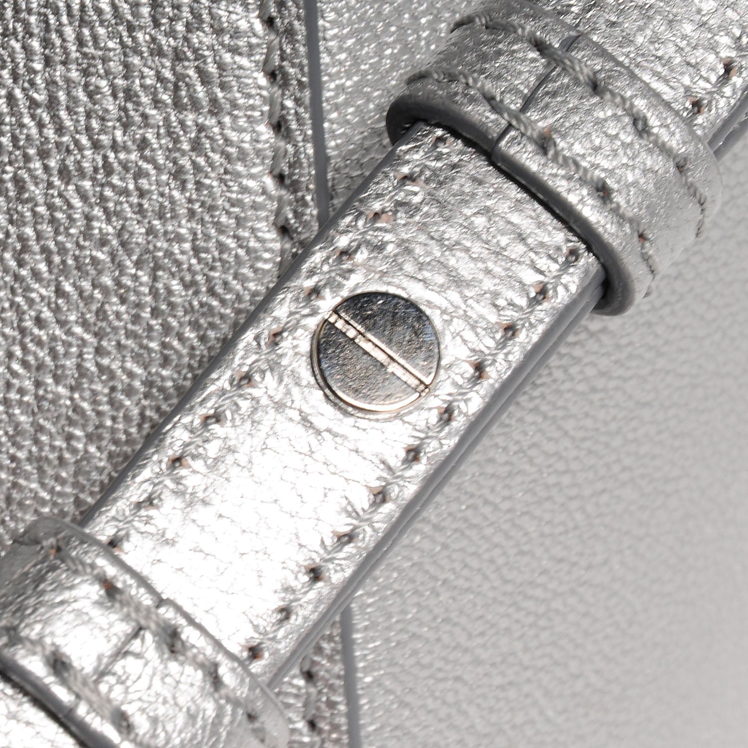 Givenchy Sugar Goatskin Mini Antigona Silver 3 of 14