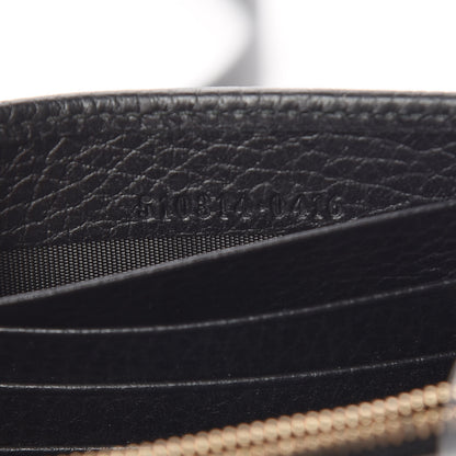 Gucci Dollar Calfskin Interlocking G Chain Wallet Black 7 of 11