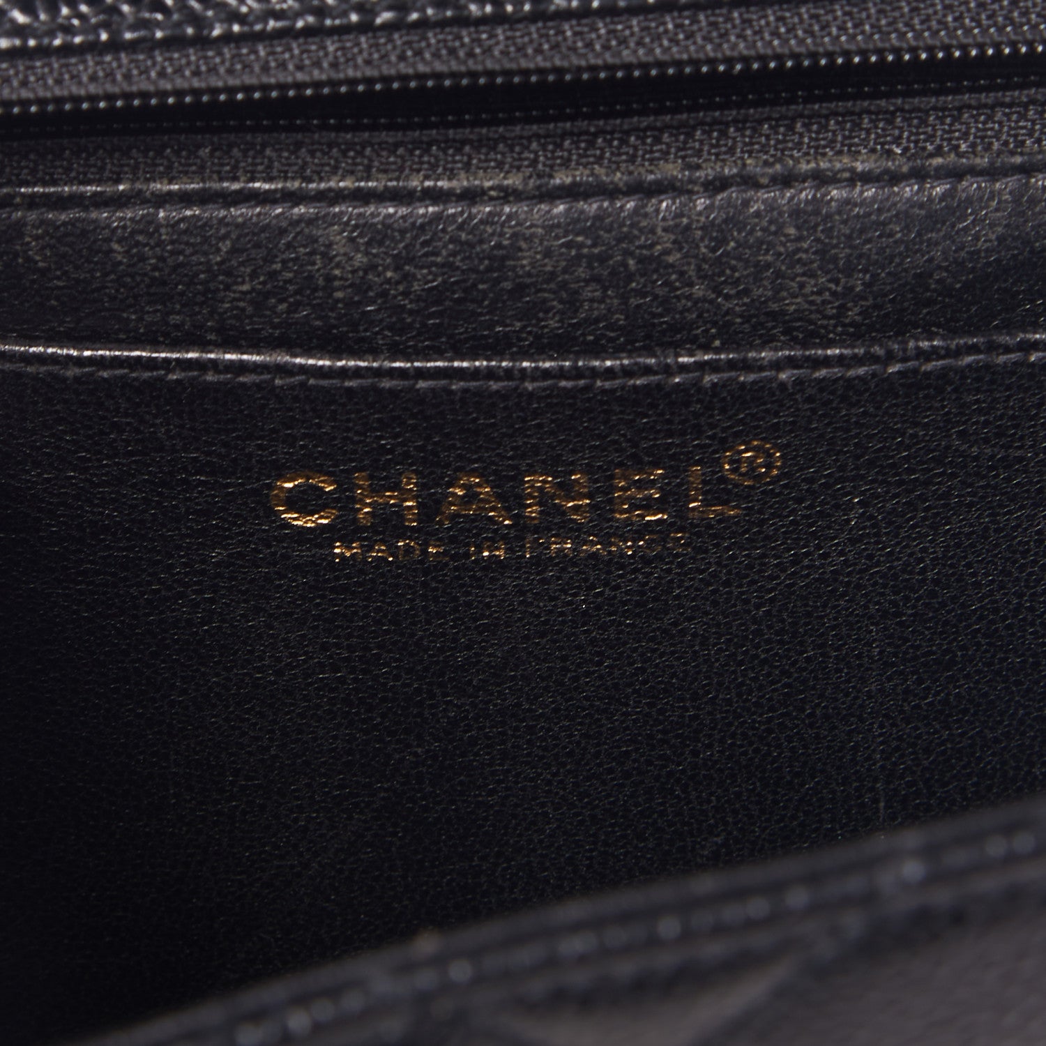Chanel Caviar Quilted Jumbo Kelly Flap Black 8 of 10