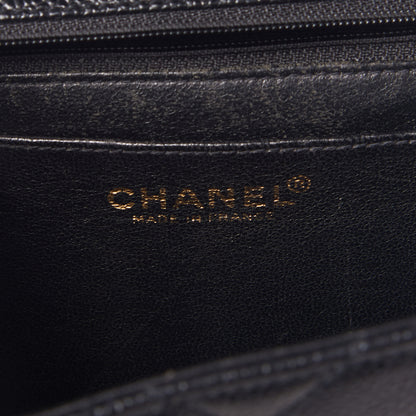 Chanel Caviar Quilted Jumbo Kelly Flap Black 8 of 10