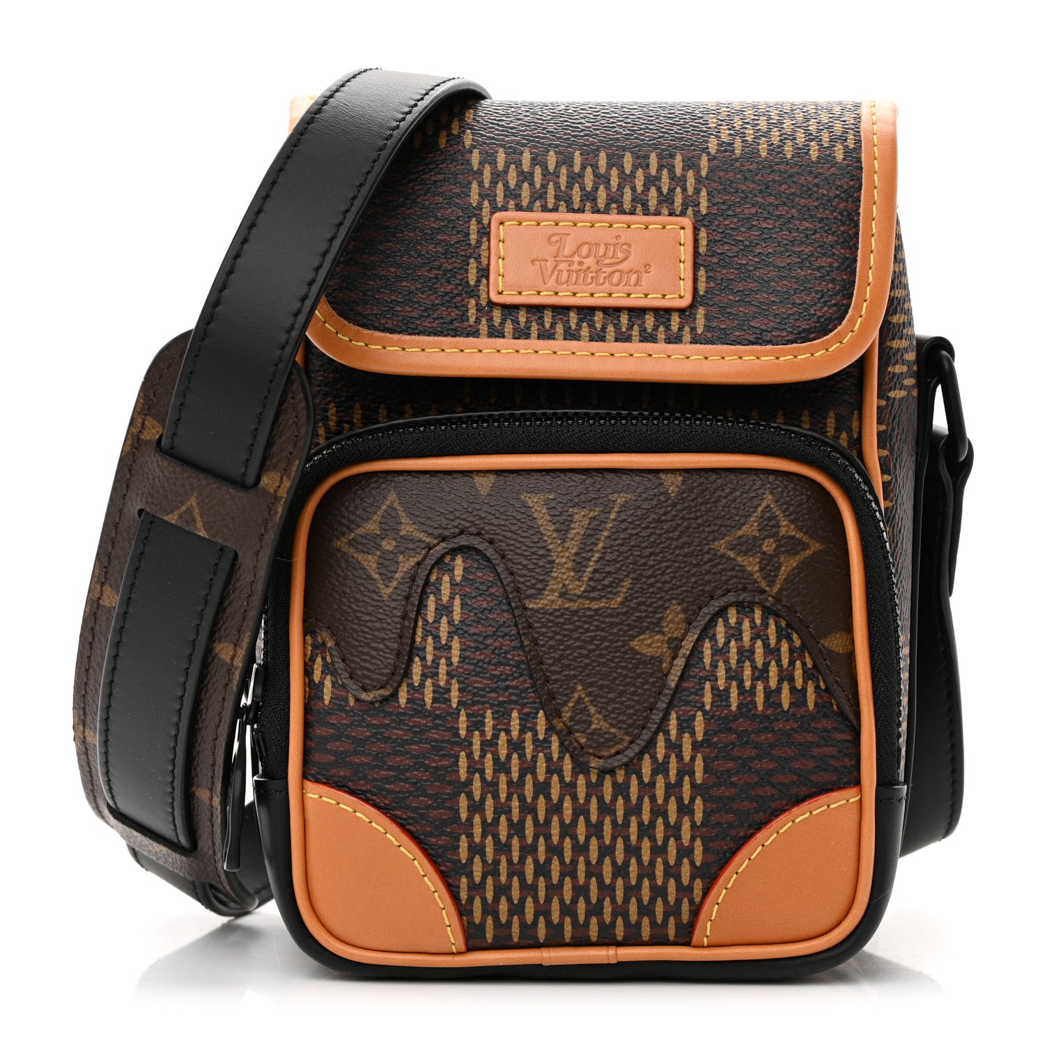 Louis Vuitton X NIGO Giant Damier Ebene Monogram Nano Amazone Messenger 1 of 12
