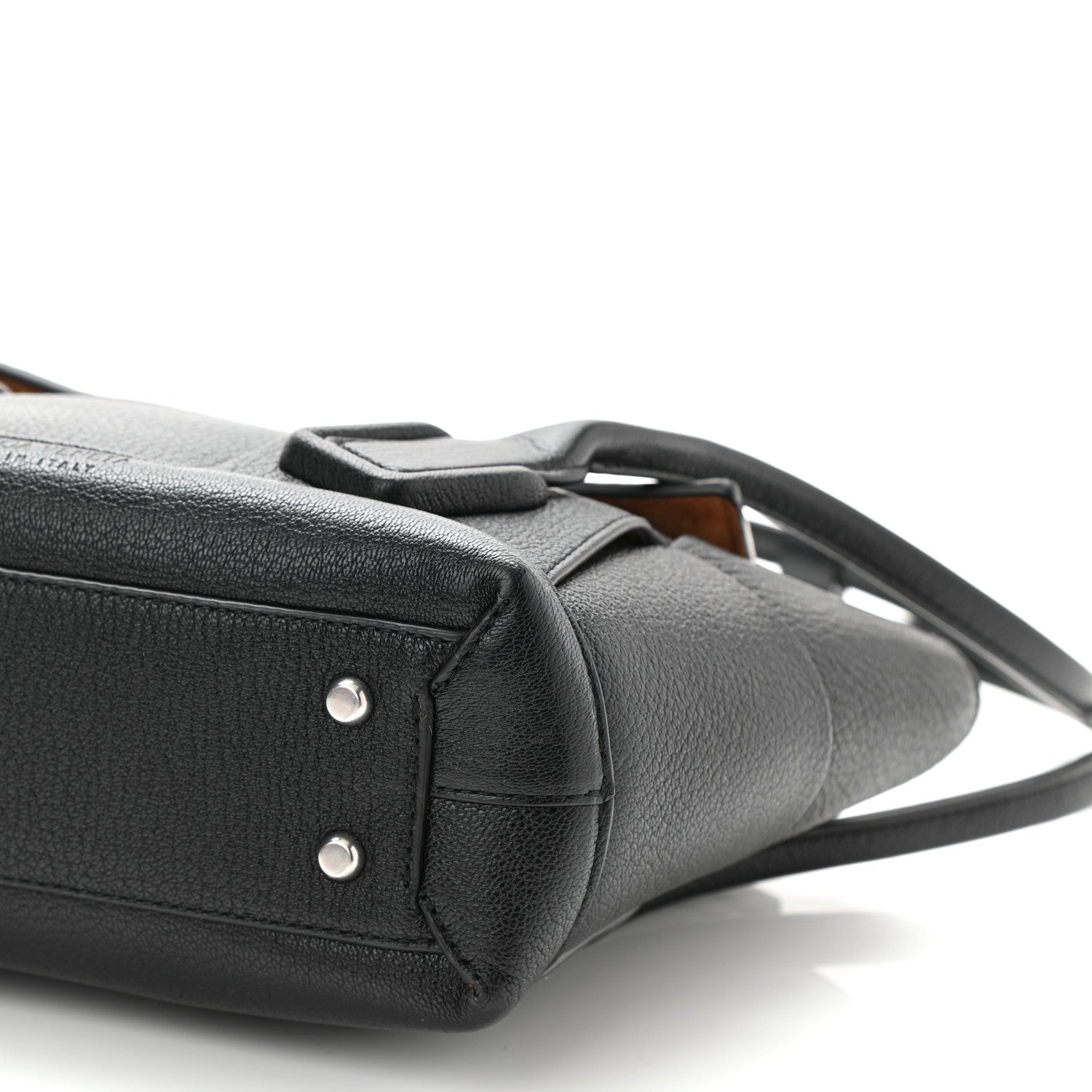 Bottega Veneta Grained Calfskin Maxi Intrecciato Small Arco Black 8 of 8