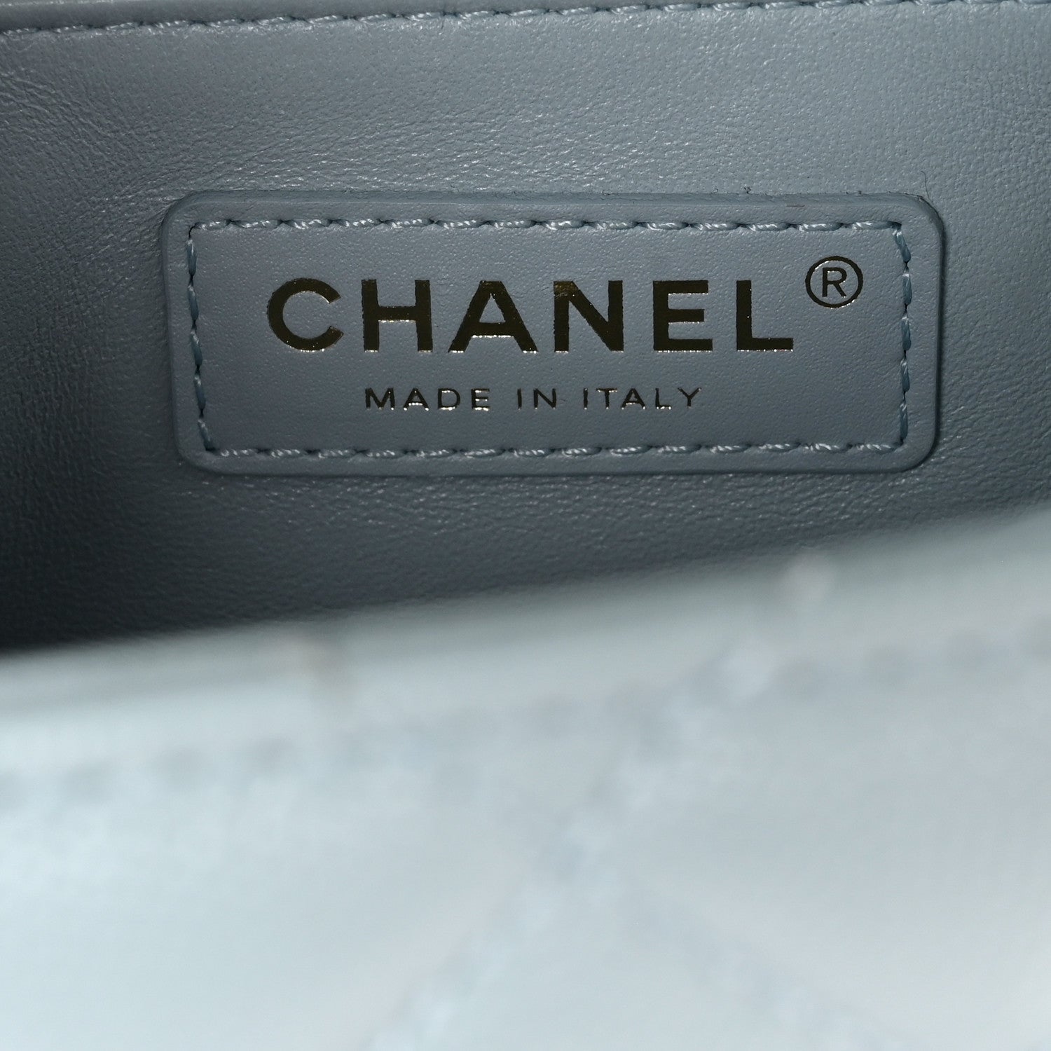 Chanel Caviar Quilted Mini Coco Handle Flap Light Blue 6 of 11