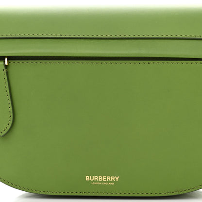 Burberry Calfskin Small Olympia Shoulder Bag Green 8 of 10