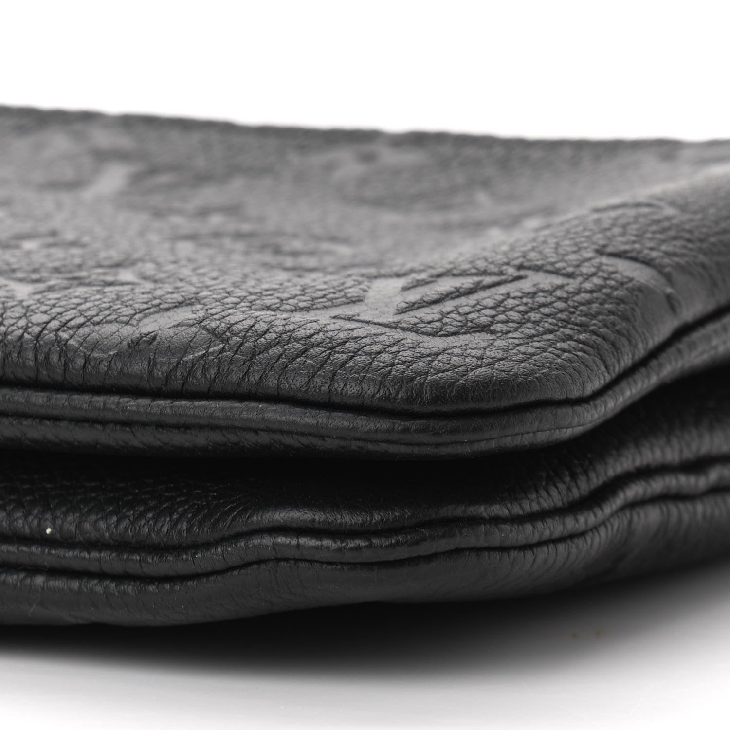 Louis Vuitton Empreinte Double Zip Pochette Black 11 of 11