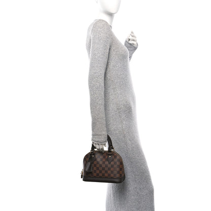 Louis Vuitton Damier Ebene Alma BB 2 of 10