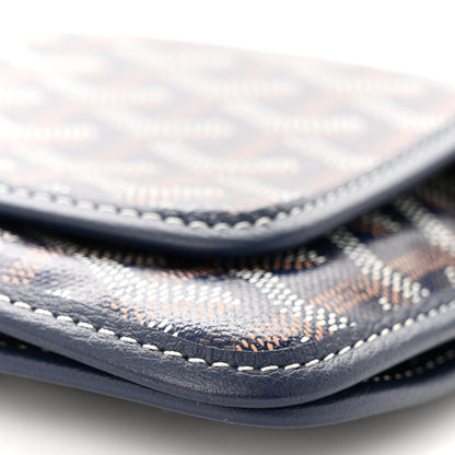 Goyard Goyardine Plumet Wallet Clutch Navy 10 of 10