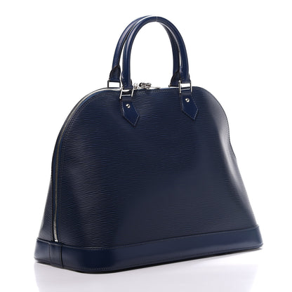 Louis Vuitton Epi Alma GM Indigo 4 of 12