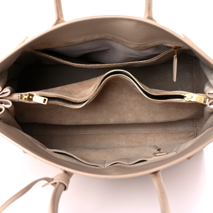 Saint Laurent Calfskin Large Sac de Jour Carryall Nude Powder 6 of 33