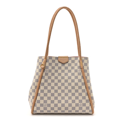 Louis Vuitton Damier Azur Propriano Rose Ballerine 1 of 10