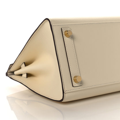 Hermes Epsom Birkin Sellier 25 Nata 6 of 33