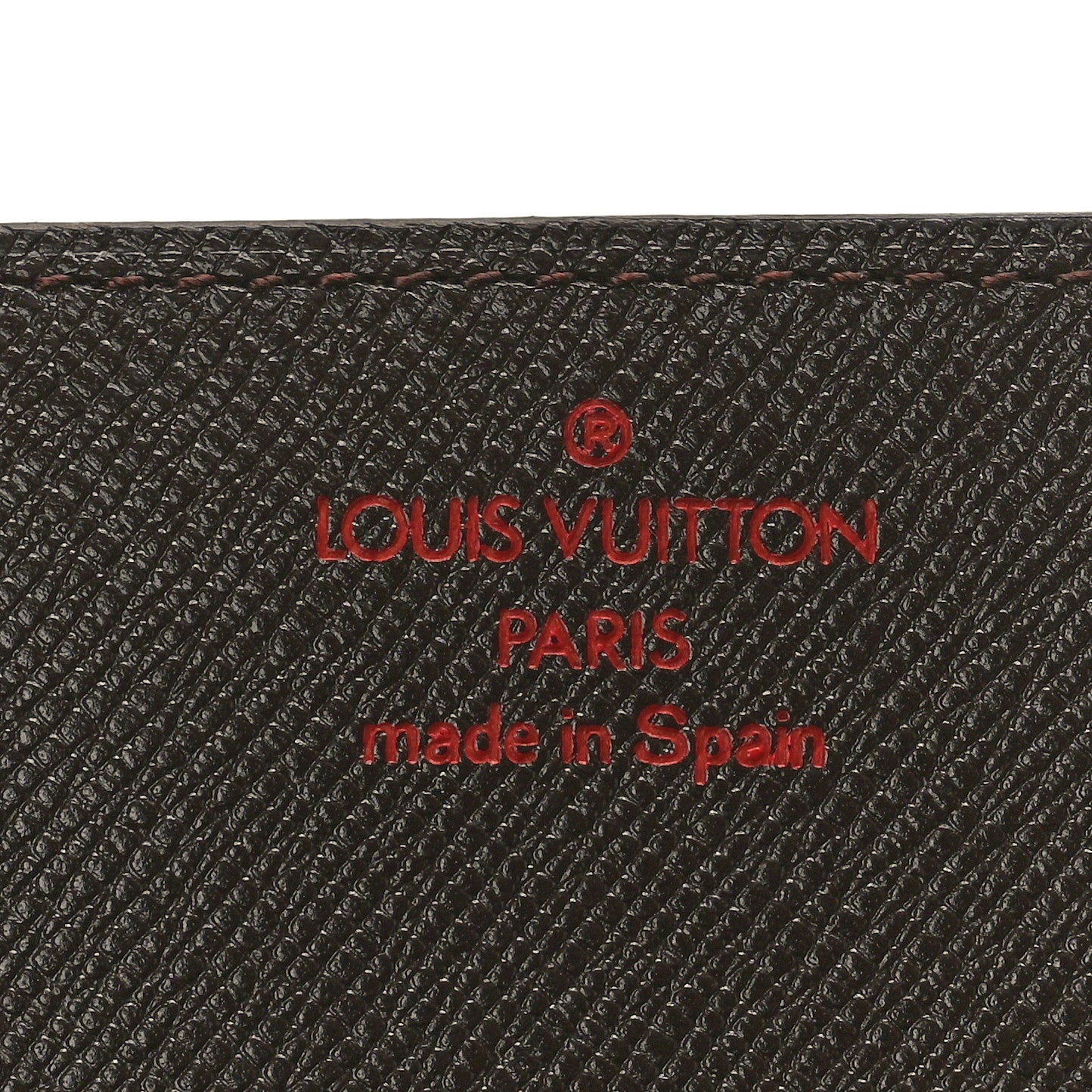Damier Ebene Business Card Holder
