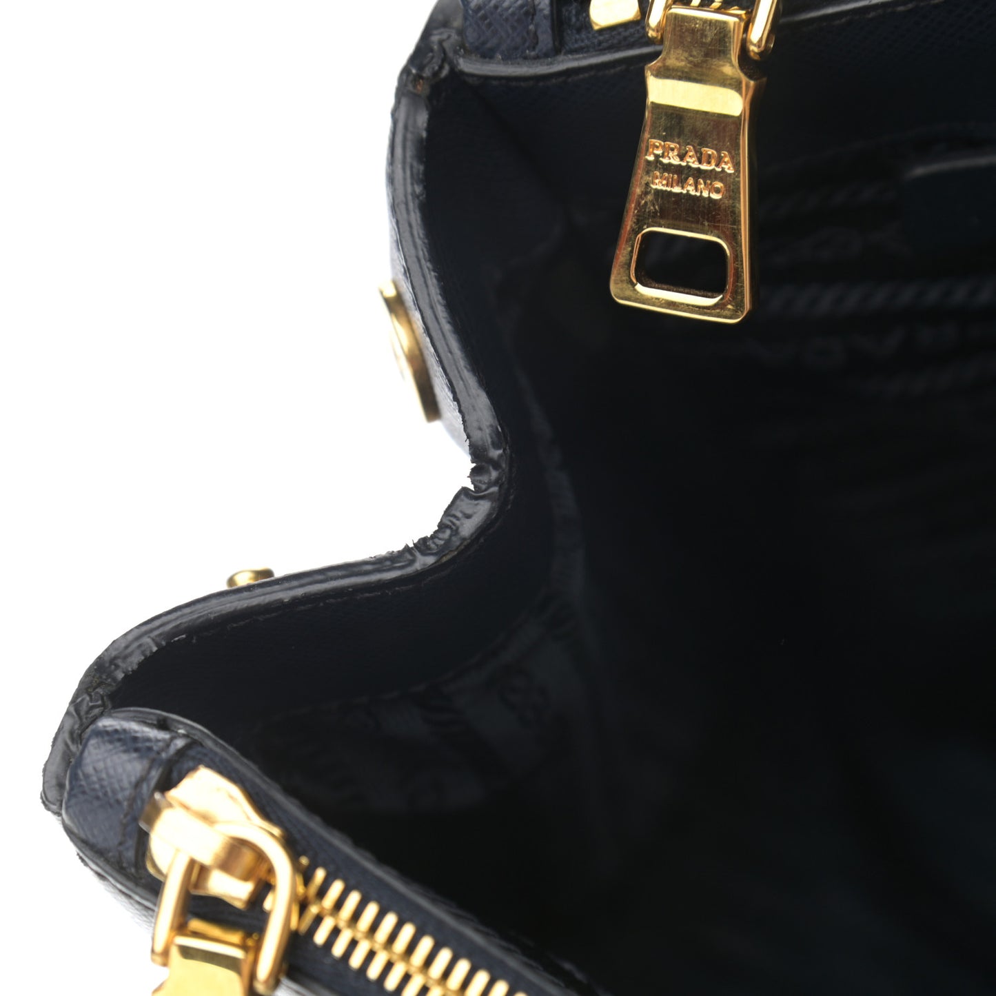 Saffiano Lux Medium Tote Bluette