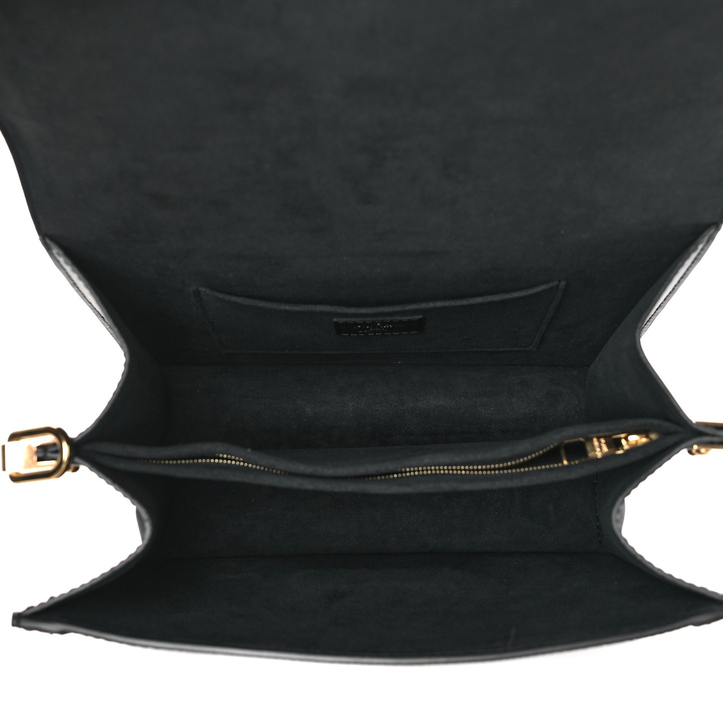LOUIS VUITTON Epi Dauphine MM Black