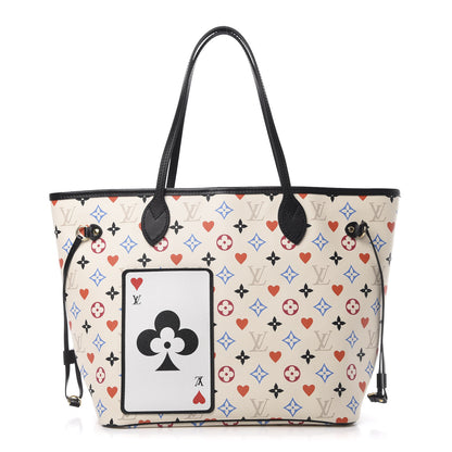 Louis Vuitton Game On Neverfull MM White 1 of 10