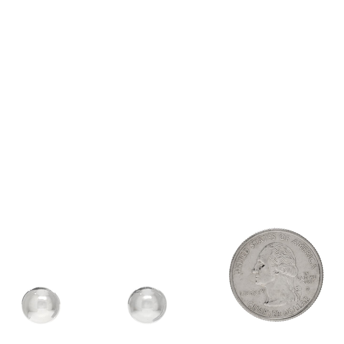 Sterling Silver 10mm HardWear Ball Earrings
