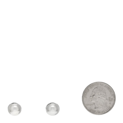 Tiffany Sterling Silver 10mm HardWear Ball Earrings 2 of 3