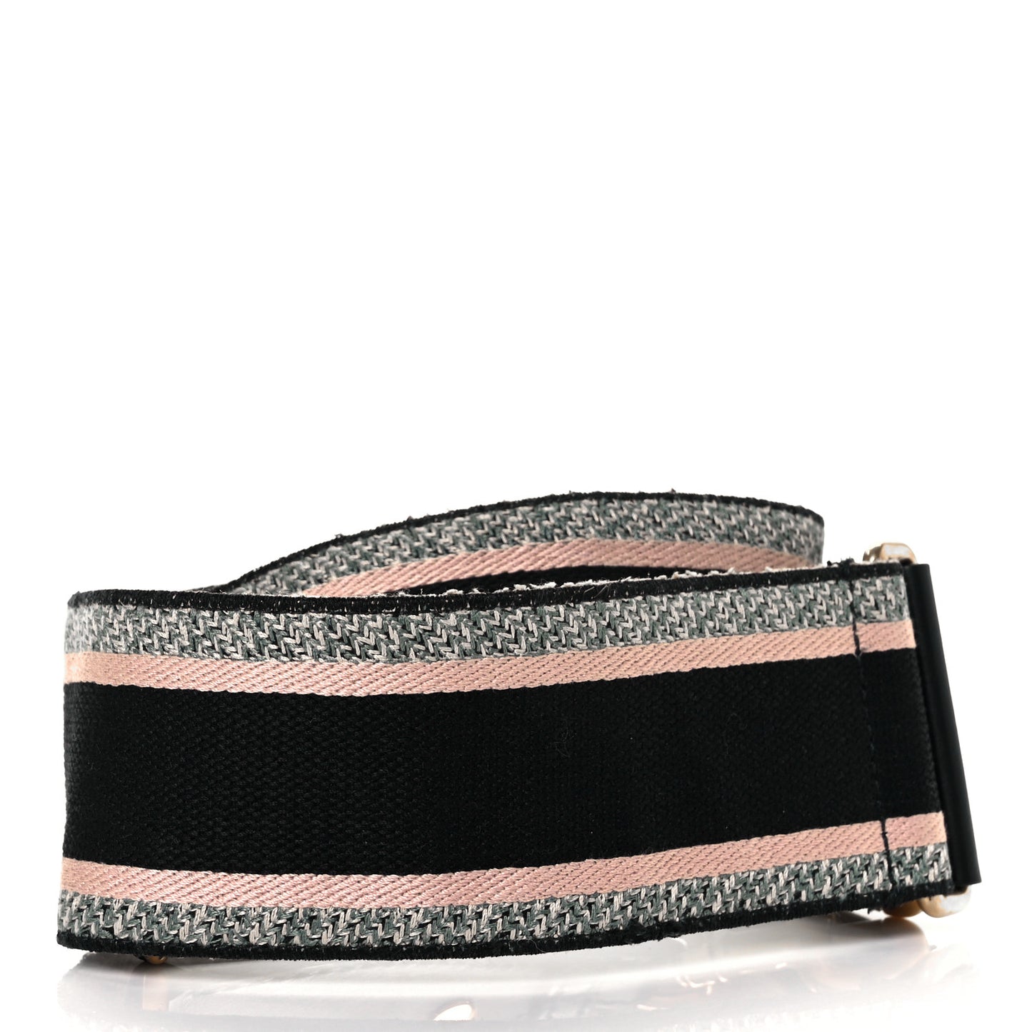 Canvas Embroidered Shoulder Strap Rose Multicolor