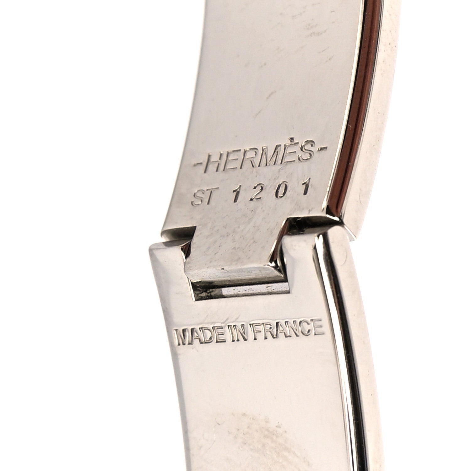 Hermes Enamel Narrow Clic Clac H Bracelet PM Marron Glace 5 of 5