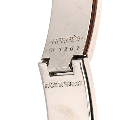 Hermes Enamel Narrow Clic Clac H Bracelet PM Marron Glace 5 of 5