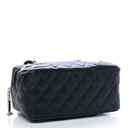 Chanel Calfskin Quilted Small Cambon Bowler Black 3 of 8