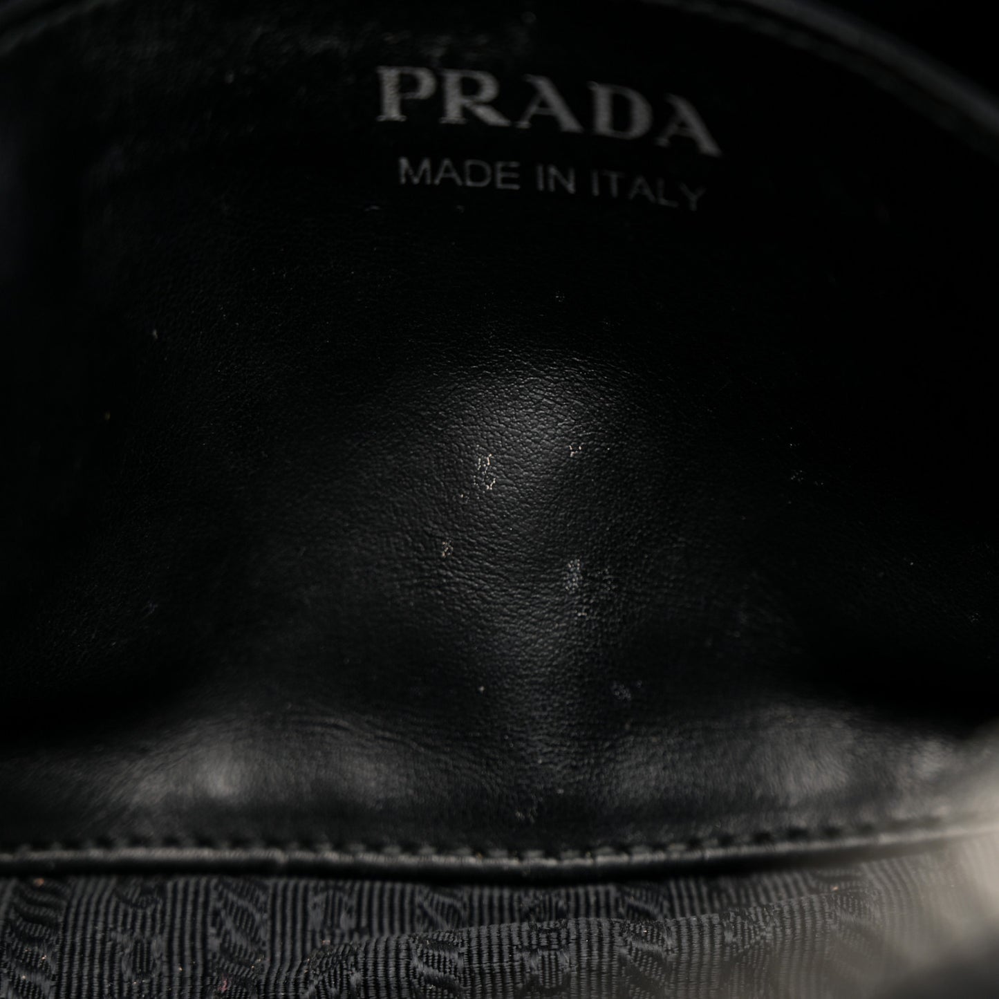 Soft Calfskin Diagramme Camera Bag Black