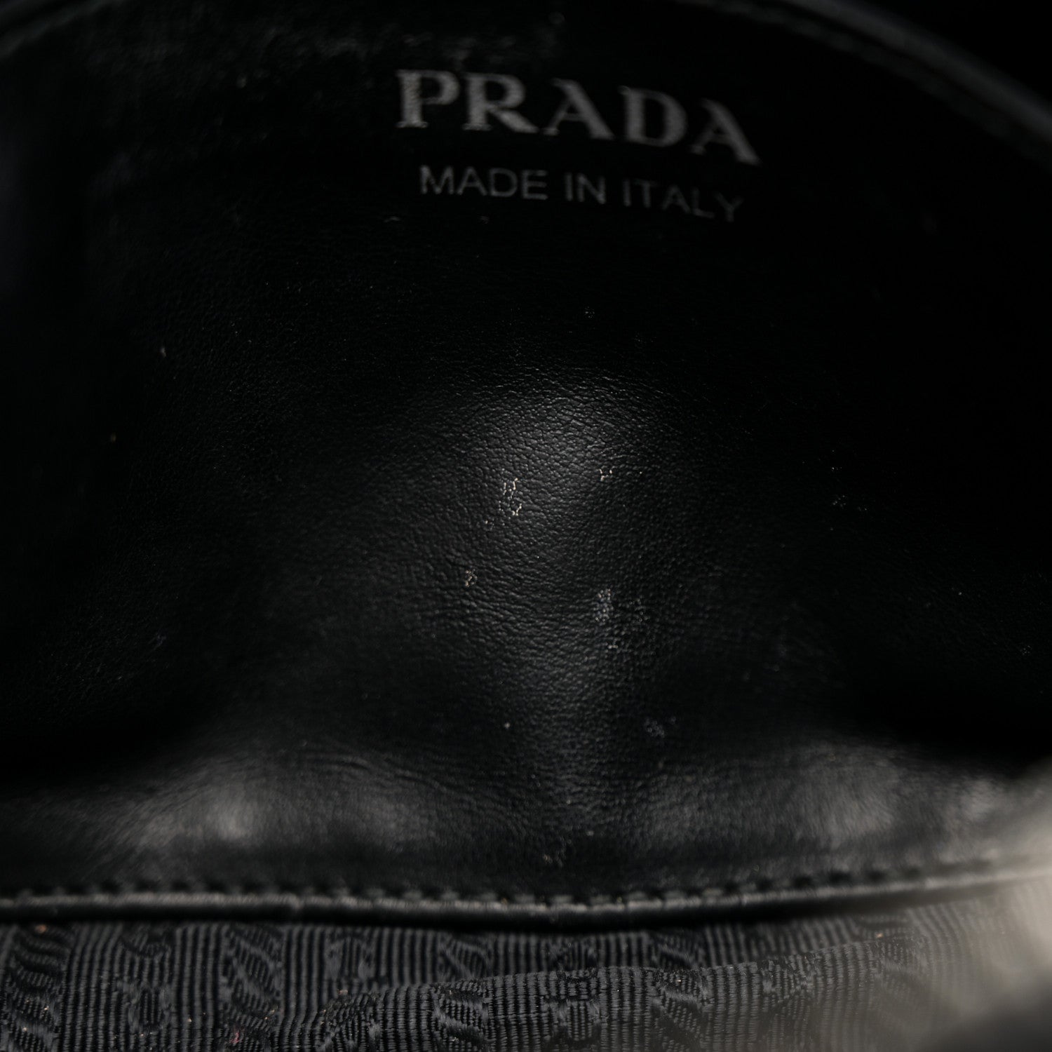 Prada Soft Calfskin Diagramme Camera Bag Black 11 of 18