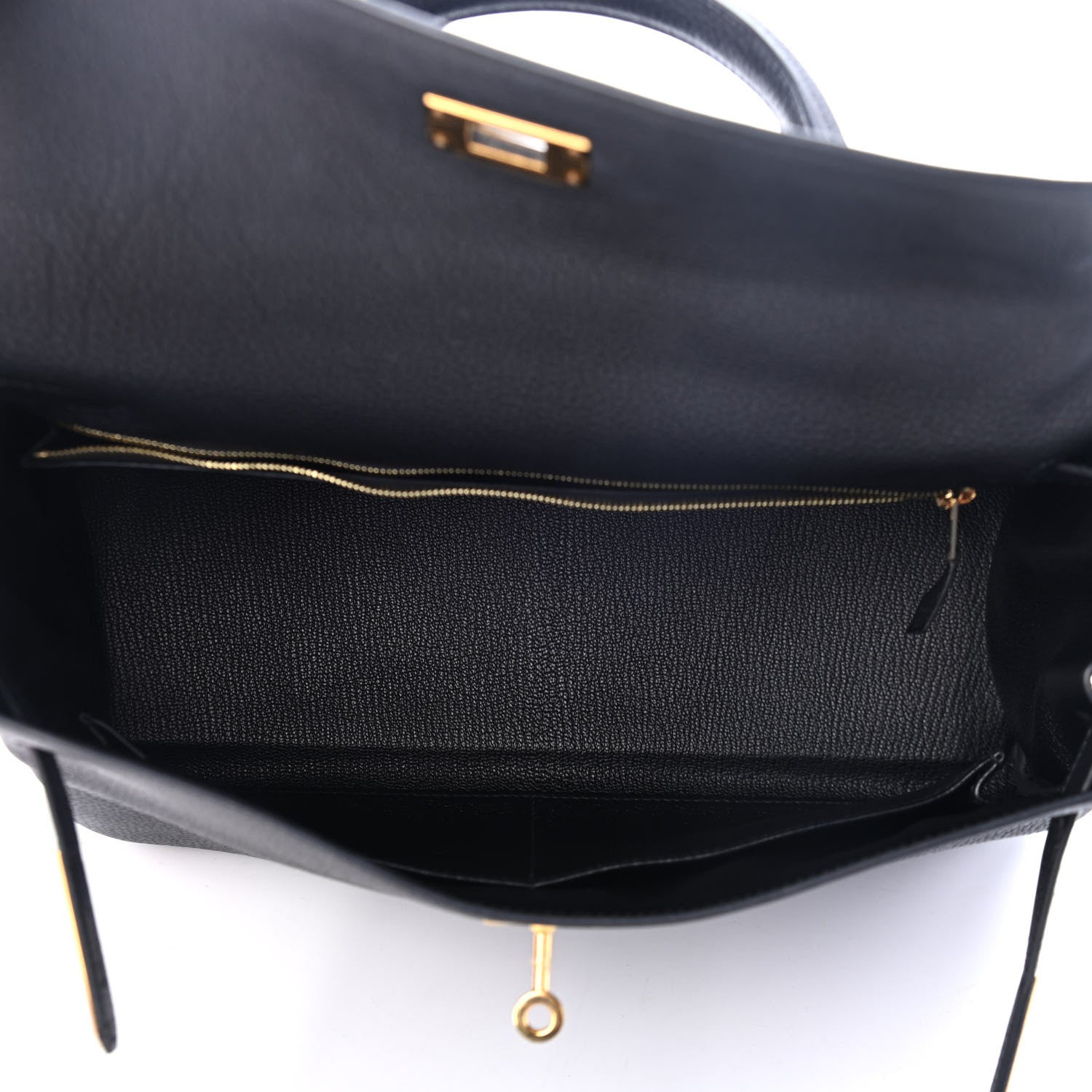 Hermes Togo Kelly Retourne 32 Black 4 of 11