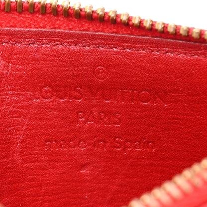 Louis Vuitton Epi Key Pouch Castillan Red 6 of 10