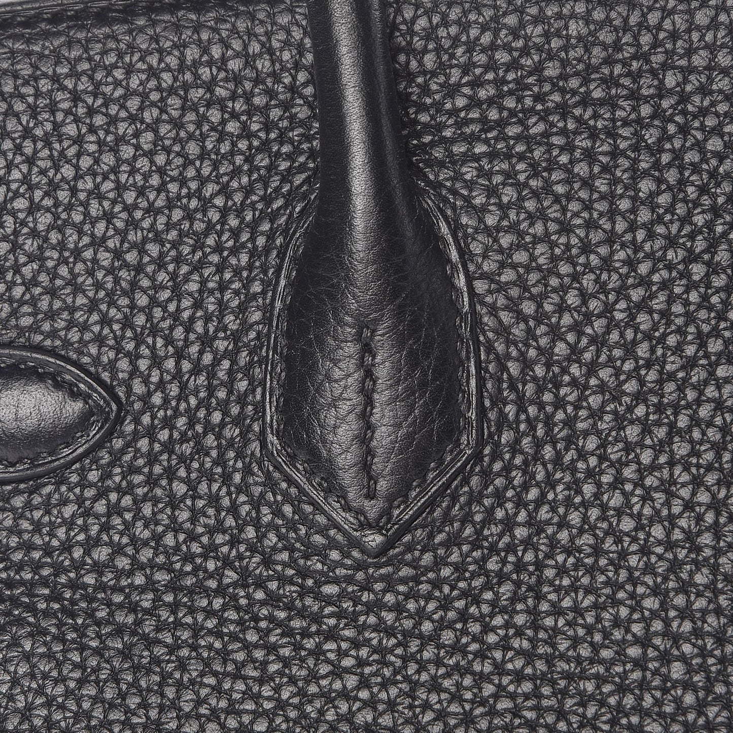 Taurillon Clemence Birkin 30 Black
