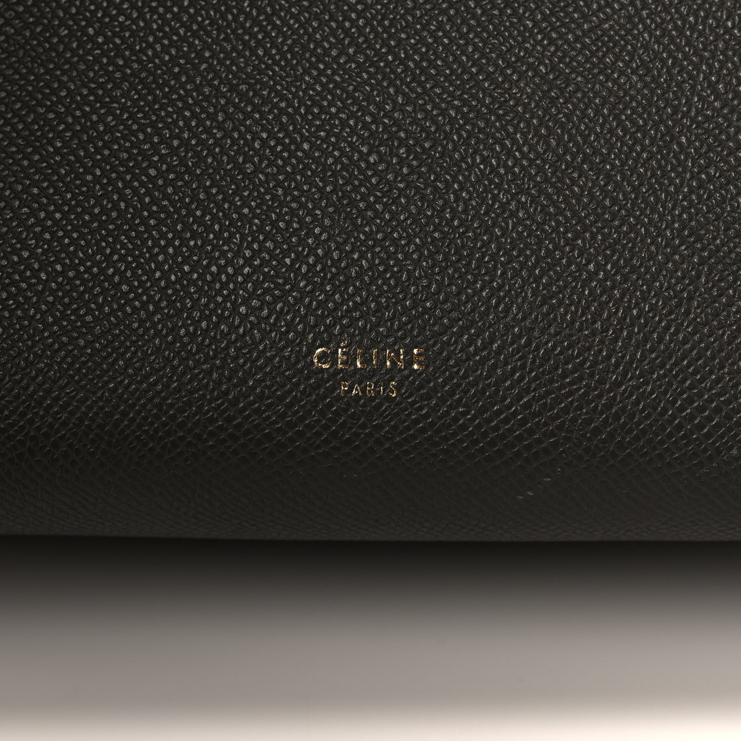 Baby Grained Calfskin Micro Belt Bag Grey