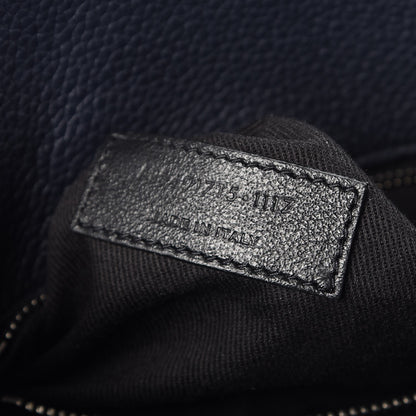 Saint Laurent Grained Calfskin Baby Souple Sac De Jour Navy 7 of 7