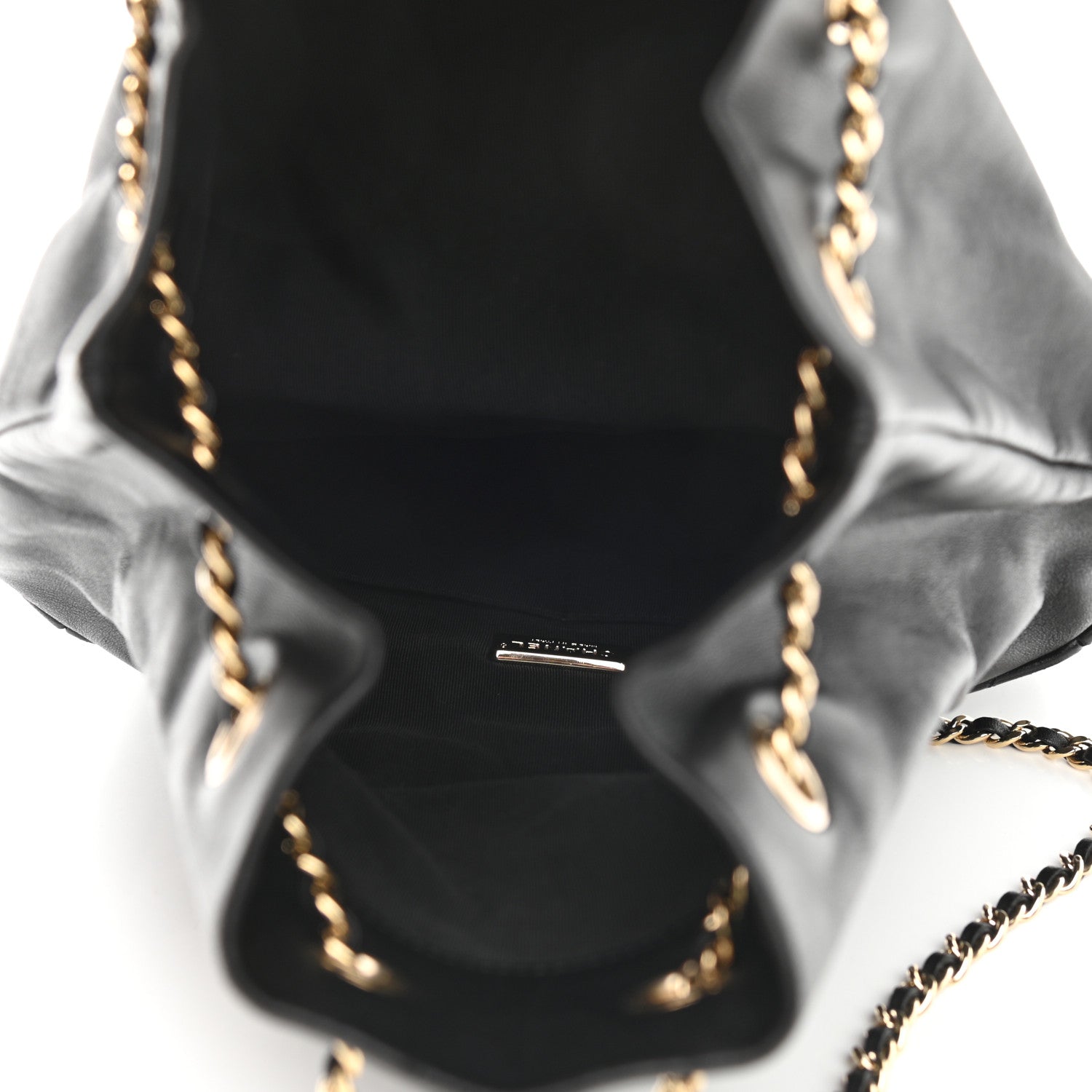 Chanel Lambskin Quilted Large In Seoul Backpack Navy 5 of 9