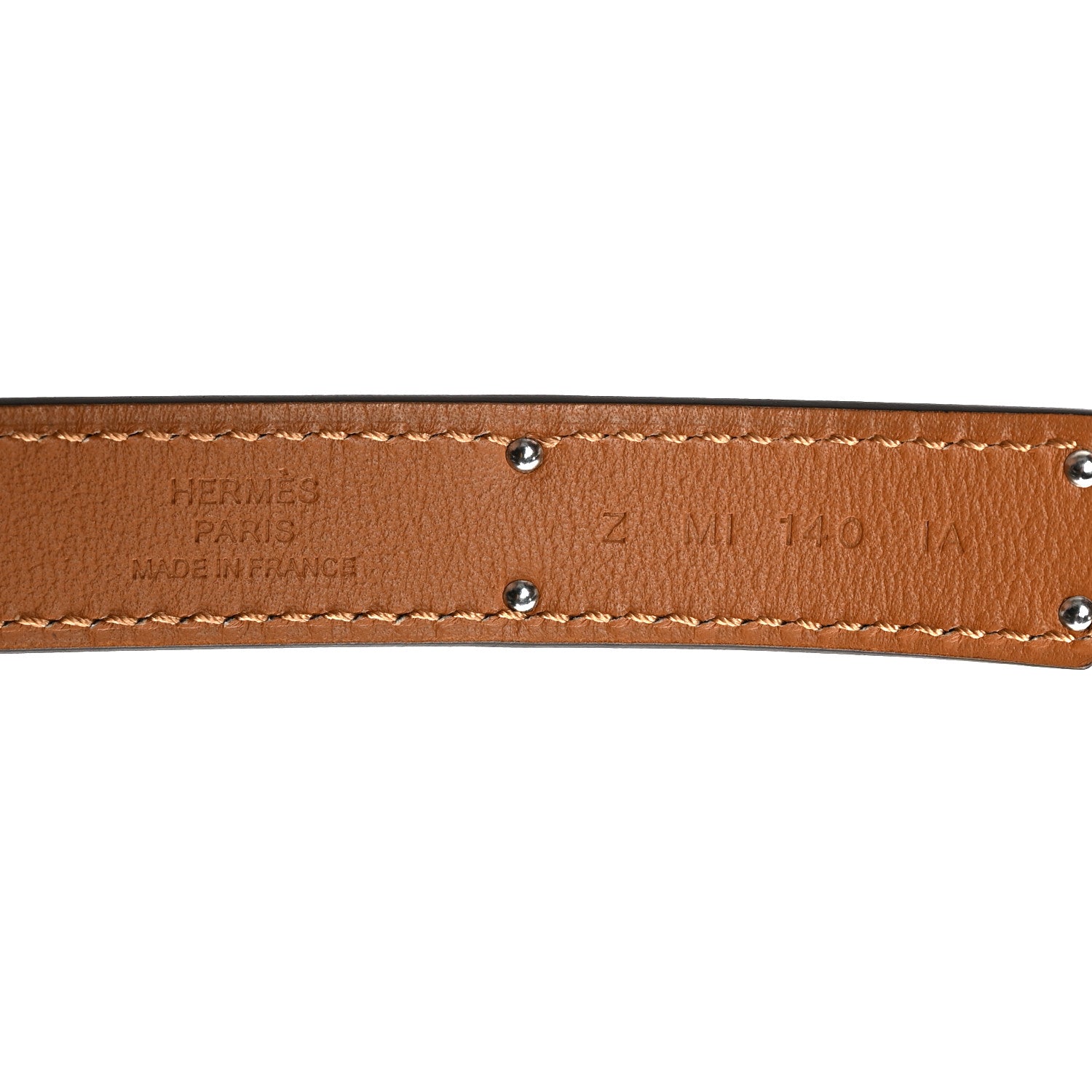Hermes Epsom Kelly Belt Black 3 of 3