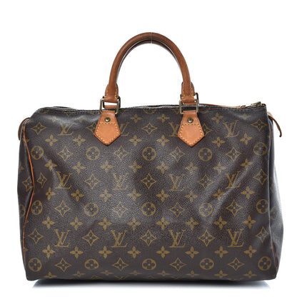 Louis Vuitton Monogram Speedy 35 1 of 16