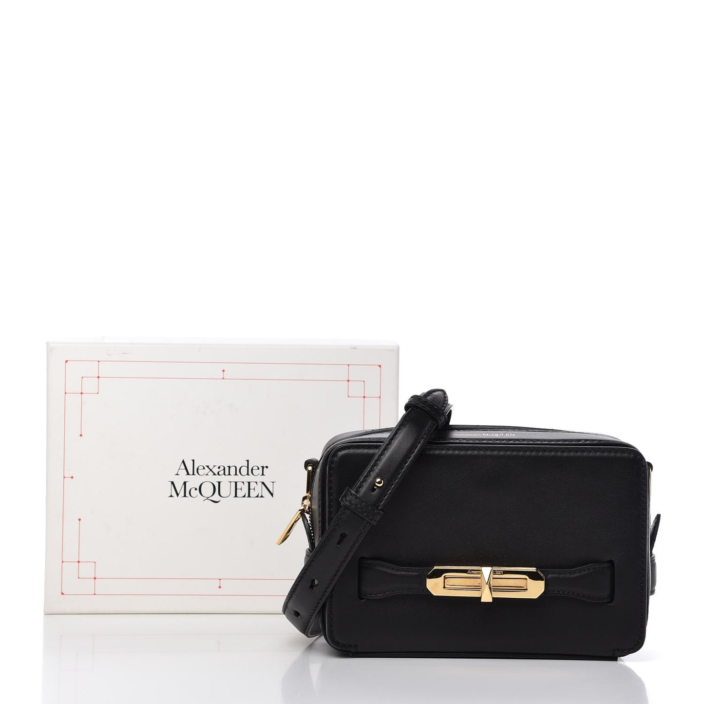 Calfskin The Myth Crossbody Bag Black