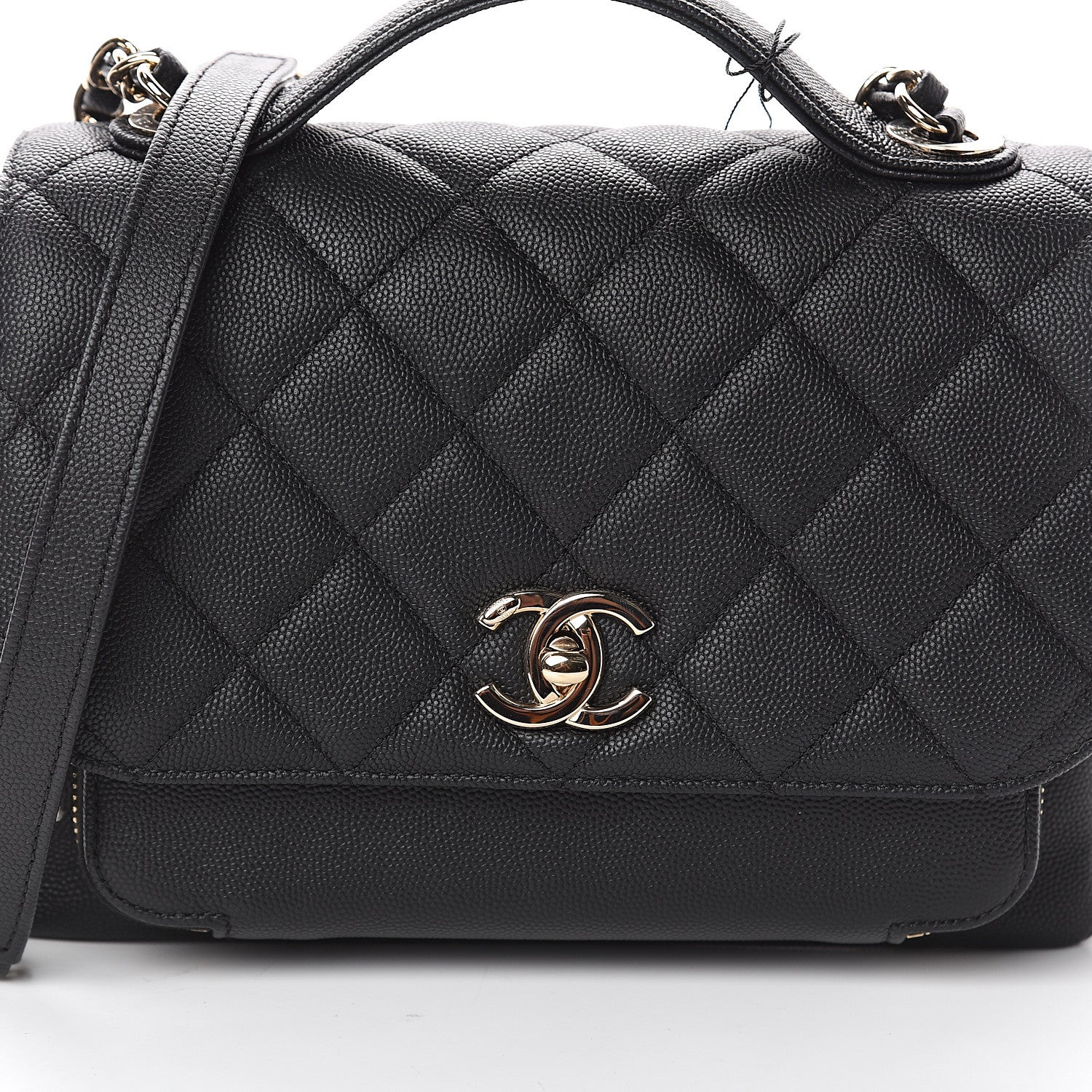 Chanel Caviar Quilted Medium Business Affinity Flap Black 7 of 9