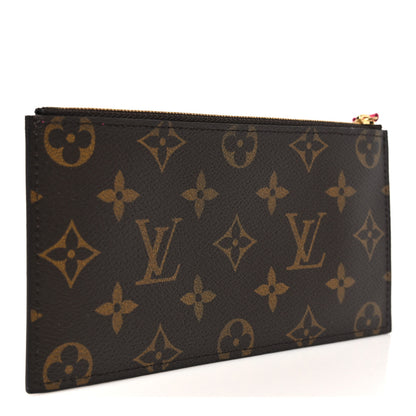 Louis Vuitton Monogram Felicie Chain Wallet Zippered Insert Fuchsia 3 of 7