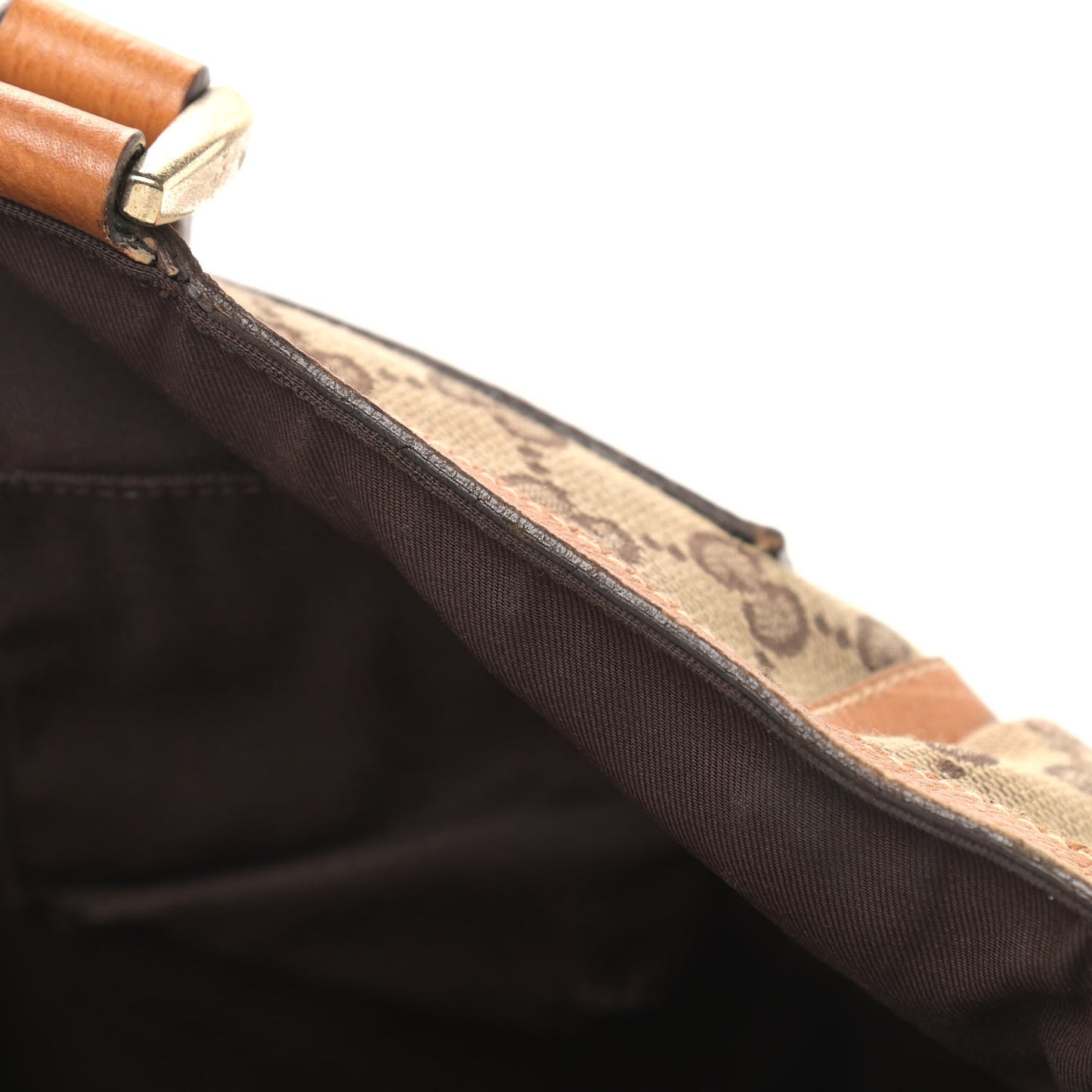 Monogram Abbey D Ring Tote Tan
