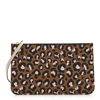 Louis Vuitton Empreinte Monogram Giant Wild At Heart Neverfull MM Pochette Brown 1 of 7