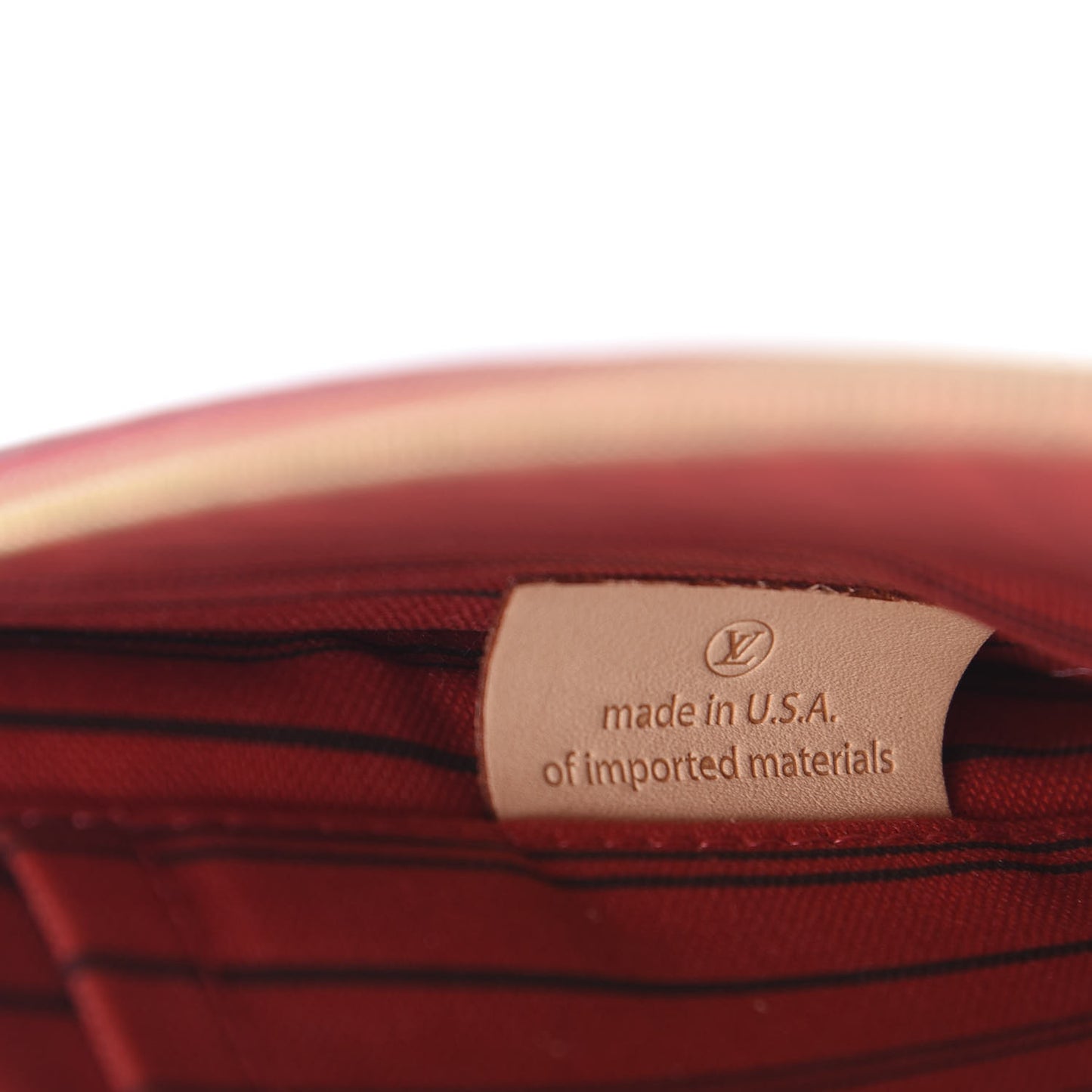 Monogram Neverfull MM GM Pochette Cherry