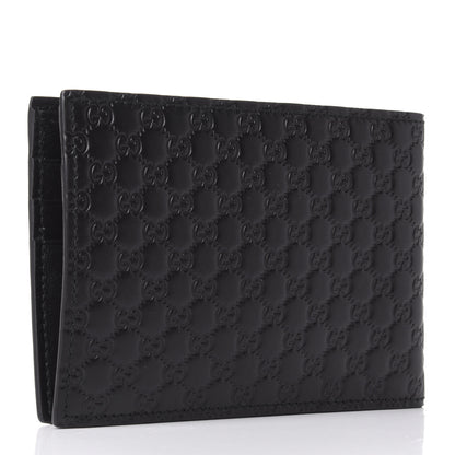 Gucci Microguccissima Bi-Fold Wallet Black 3 of 7